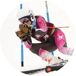 Grace Chandler won the Interscholastic Ski Meet